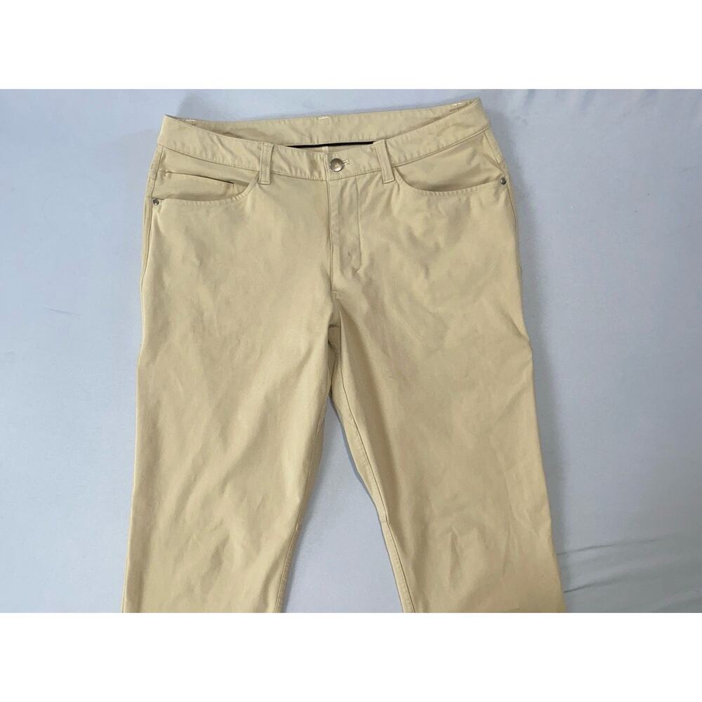 Lululemon LM5583S ABC Classic Warpstream 5-Pocket Jean Style Pants. 32X31.5, EUC